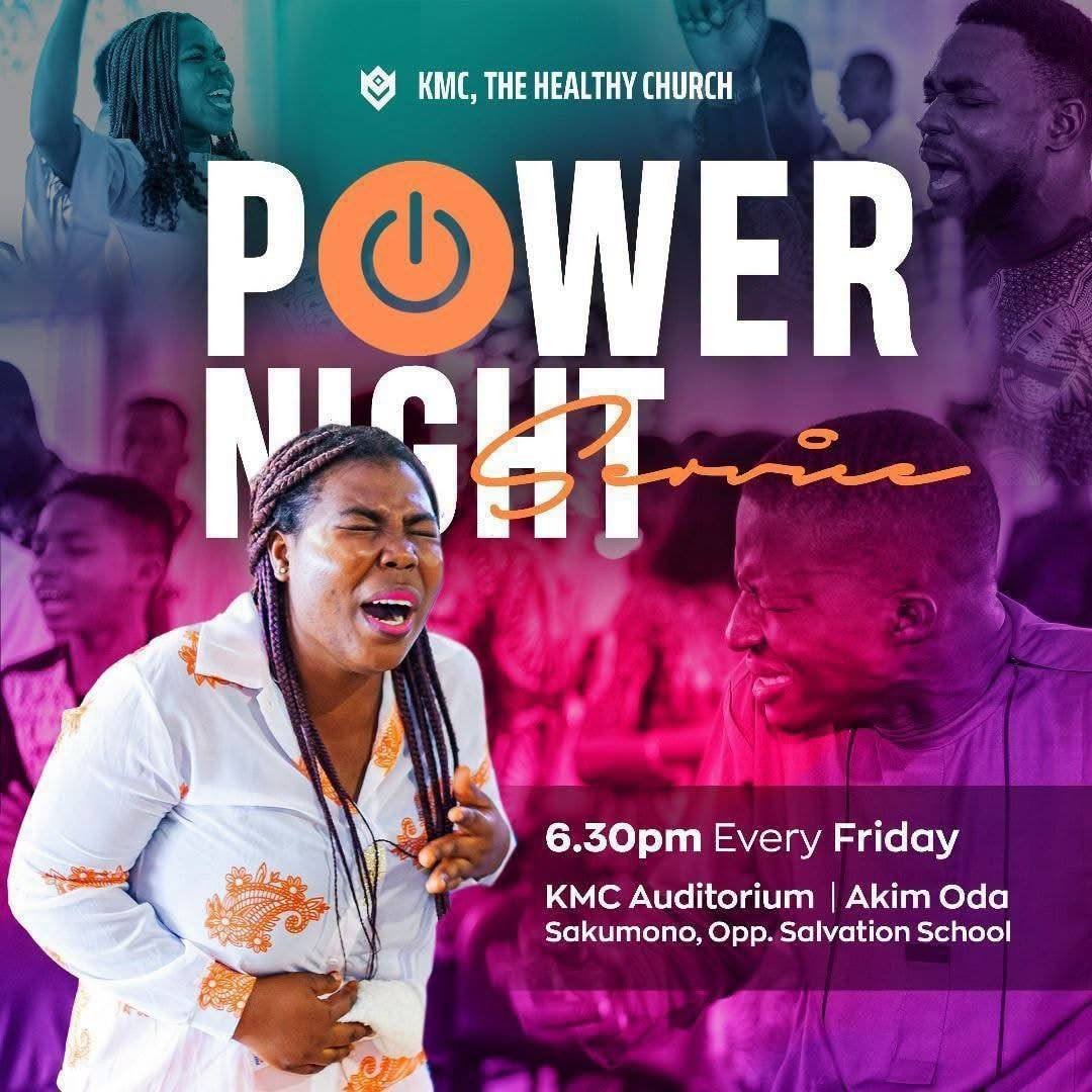 Power Night artwork, Fridays at 6:30 PM