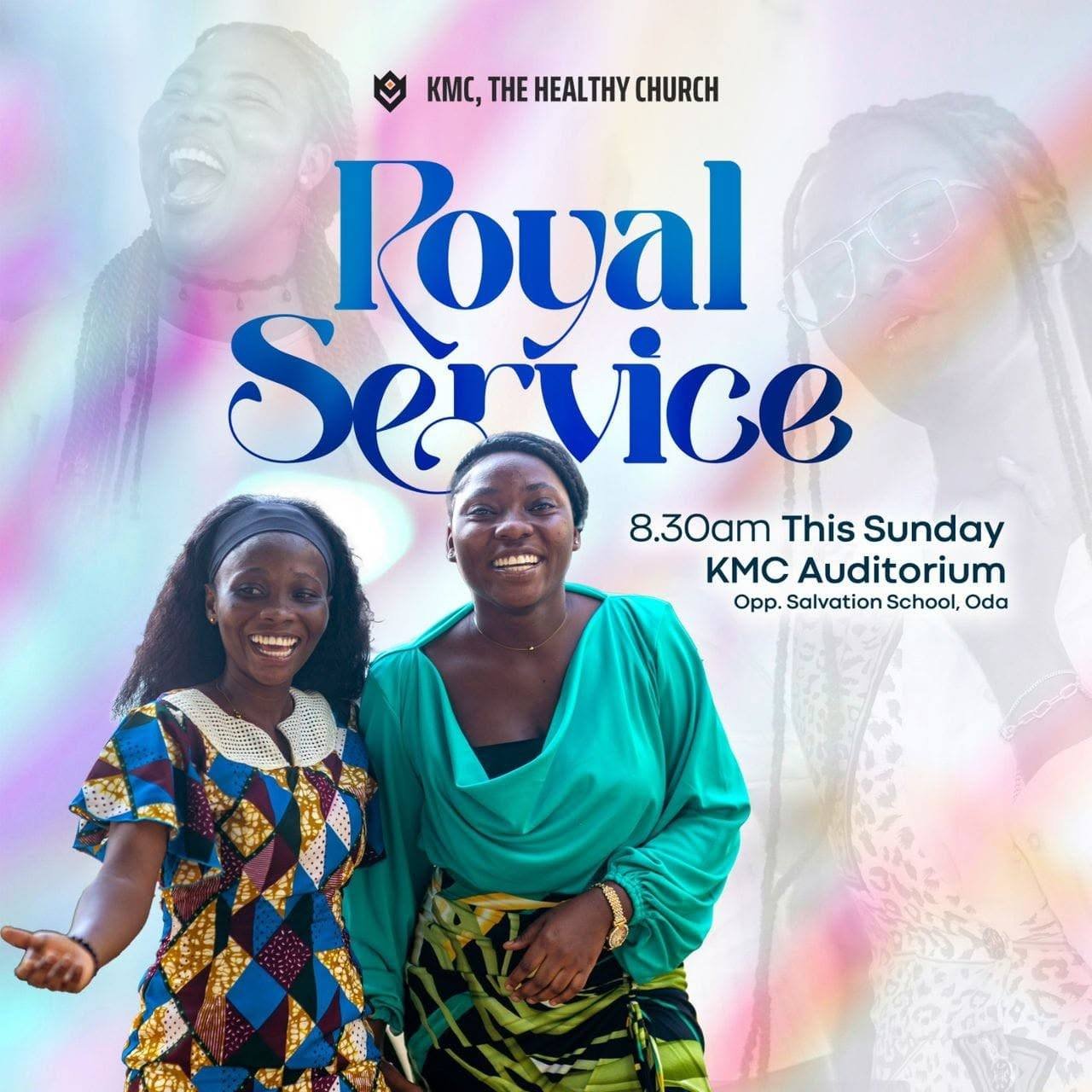Royal Service artwork, Sundays at 8:30 AM