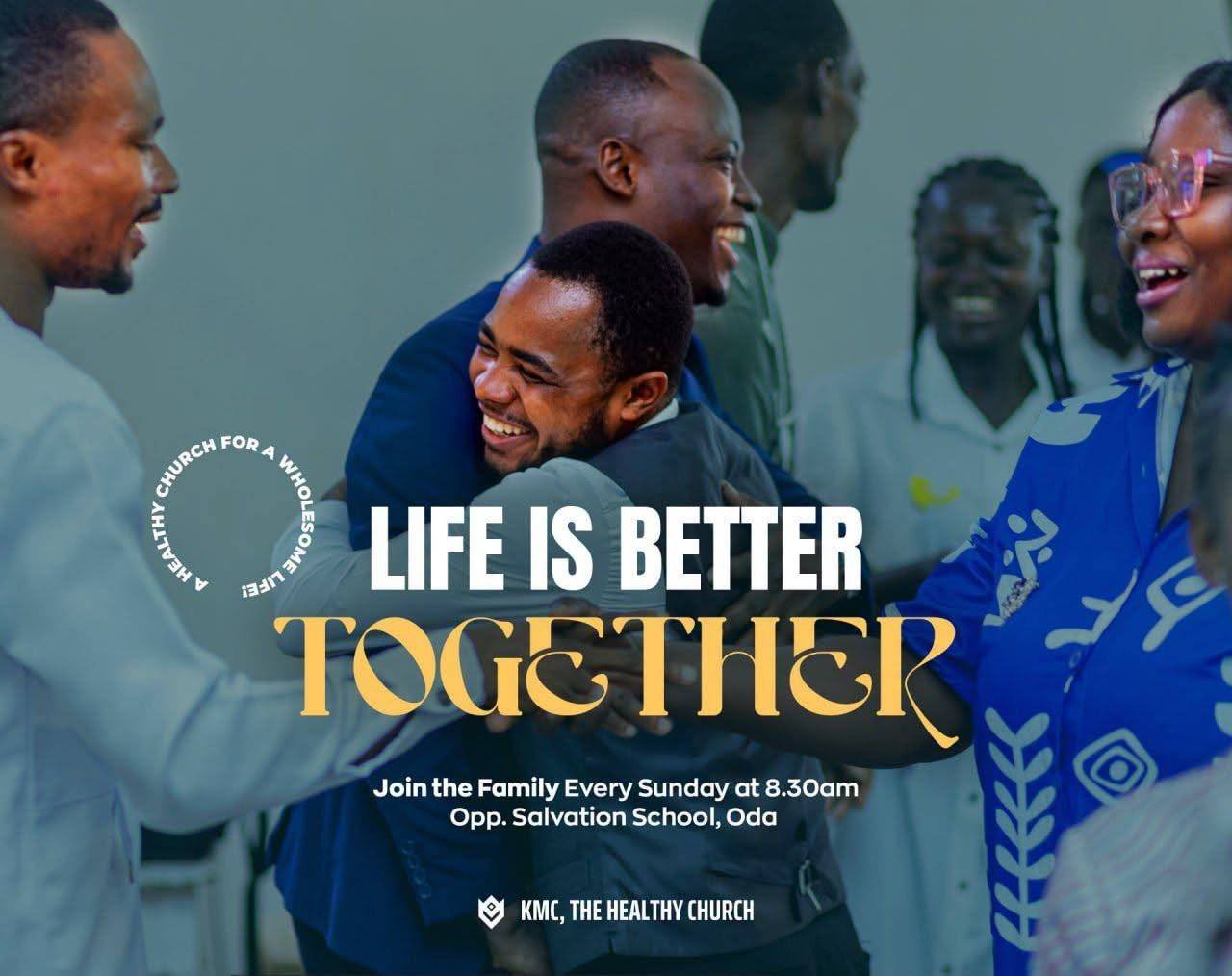 Royal Service artwork: join the family every Sunday at 8:30 AM